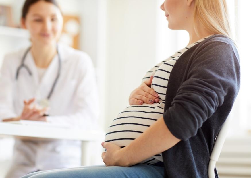 Arztgespräch in der Schwangerschaft