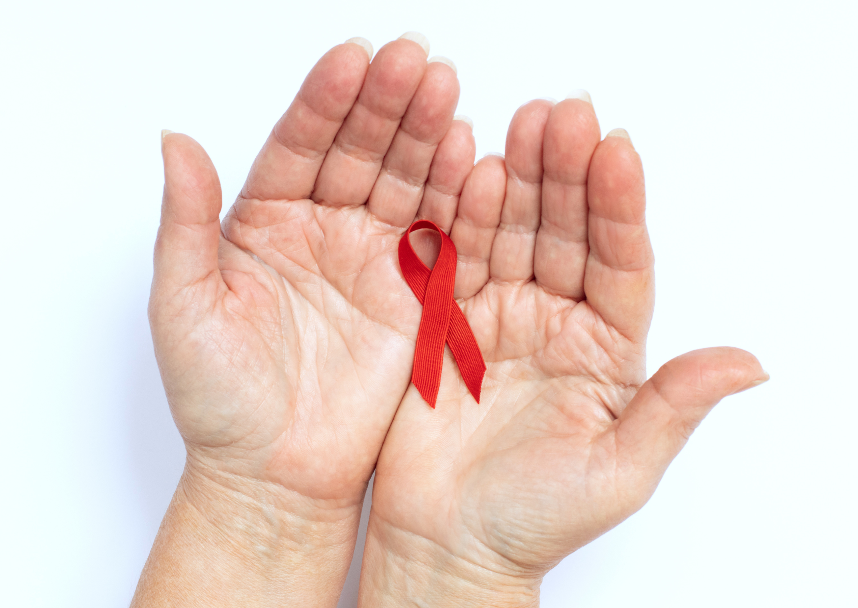 AIDS: Rote Schleife