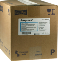 AMPUWA Plastikflasche Injektions-/Infusionslsg. - 10X500ml