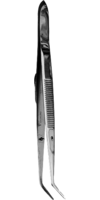 PINZETTE Zahn 13 cm - 1Stk