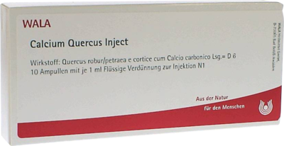 CALCIUM QUERCUS Inject Ampullen - 10X1ml