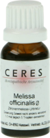 CERES Melissa officinalis Urtinktur - 20ml