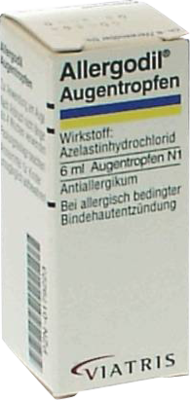 ALLERGODIL Augentropfen - 6ml - Auge, Nase & Ohr