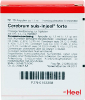 CEREBRUM SUIS Injeel forte Ampullen - 10Stk