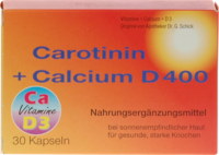 CAROTININ+Calcium D 400 Kapseln - 30Stk