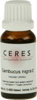 CERES Sambucus nigra Urtinktur - 20ml