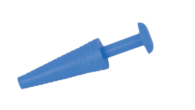 KATHETERSTÖPSEL steril blau - 100Stk