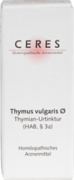 CERES Thymus vulgaris Urtinktur - 20ml