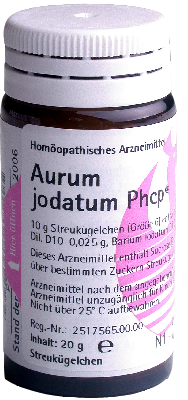 AURUM JODATUM PHCP Globuli - 20g