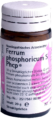 FERRUM PHOSPHORICUM S Phcp Globuli - 20g