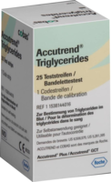 ACCUTREND TG Teststreifen - 25Stk - Urinbecher, Urin- & Stuhltests