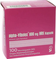 ALPHA VIBOLEX 600 mg HRK Weichkapseln - 100Stk