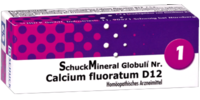 SCHUCKMINERAL Globuli 1 Calcium fluoratum D12 - 7.5g