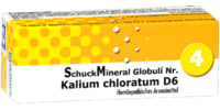 SCHUCKMINERAL Globuli 4 Kalium chloratum D6 - 7.5g