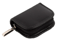 TASCHENAPOTHEKE 10er Rindleder mini 1,5 g Gl.schw. - 1Stk
