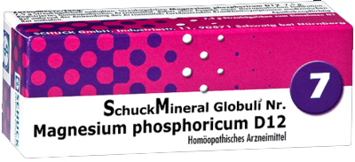 SCHUCKMINERAL Globuli 7 Magnesium phosphoricum D12 - 7.5g