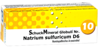 SCHUCKMINERAL Globuli 10 Natrium sulfuricum D6 - 7.5g