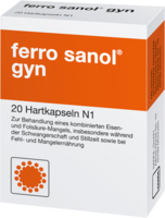 FERRO SANOL gyn Hartkaps.m.msr.überz.Pellets - 20Stk