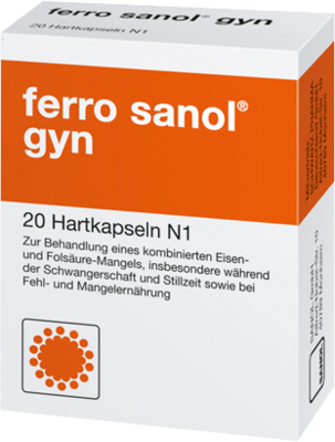 FERRO SANOL gyn Hartkaps.m.msr.überz.Pellets - 20Stk