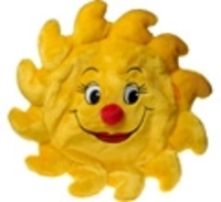 FASHY Wärmflasche Flauschbezug Sonne - 1Stk