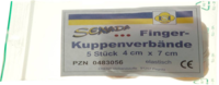 SENADA Fingerkuppenverband 4x7 cm - 5Stk