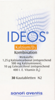 IDEOS 500 mg/400 I.E. Kautabletten - 30Stk - Calcium & Vitamin D3