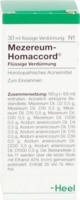 MEZEREUM HOMACCORD Tropfen - 30ml