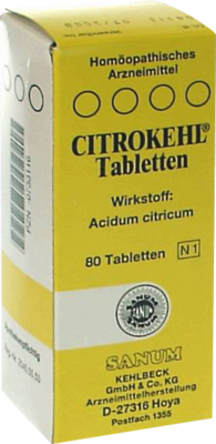 CITROKEHL Tabletten - 80Stk