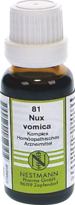 NUX VOMICA KOMPLEX Nr.81 Dilution - 20ml