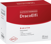 DRACOELFI elast.Fixierbinde 8 cmx4 m gekreppt - 20Stk