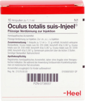 OCULUS totalis suis Injeel Ampullen - 10Stk