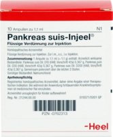 PANKREAS SUIS Injeel Ampullen - 10Stk