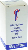 MERCURIUS VIVUS NATURALIS D 6 Tabletten - 80Stk