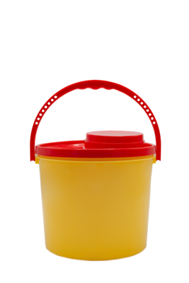 KANÜLENEIMER 5 l gelb - 1Stk
