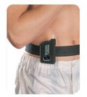ACCU-CHEK Spirit/D Tron Tragegurt f.Bauch schw. - 1Stk