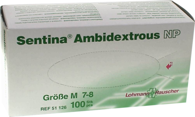 SENTINA Ambidextrous Unters.Hands.puderfr.Gr.M - 100Stk