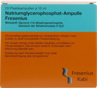 NATRIUMGLYCEROPHOSPHAT Ampulle Infusionslsg.-Konz. - 20X10ml