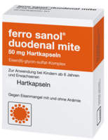 FERRO SANOL duodenal mite 50 mg magensaftr.Hartk. - 50Stk - Eisen