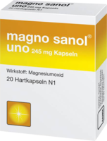 MAGNO SANOL uno 245 mg Kapseln - 20Stk