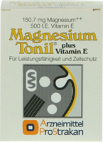 MAGNESIUM TONIL plus Vitamin E Kapseln - 50Stk - Magnesium