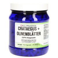 CRATAEGUS+OLIVENBLÄTTER GPH Kapseln - 750Stk