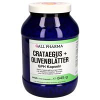 CRATAEGUS+OLIVENBLÄTTER GPH Kapseln - 1750Stk