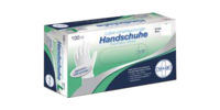 HANDSCHUHE Einmal Latex puderfrei S - 100Stk