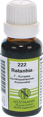 RATANHIA F Komplex Nr.222 Dilution - 20ml