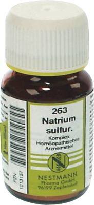 NATRIUM SULFURICUM KOMPLEX Nr.263 Tabletten - 120Stk - Nestmann