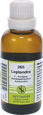 LEPTANDRA F Komplex Nr.265 Dilution - 50ml