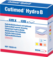 CUTIMED Hydro B Hydrok.Ver.7,5x7,5 cm m.Haftr. - 5Stk