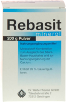 REBASIT Mineral Pulver - 200g