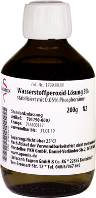 WASSERSTOFFPEROXID Lösung 3% - 200g