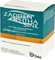 ZADITEN ophtha sine 0,25 mg/ml Augentr.Einzeldos. - 50Stk